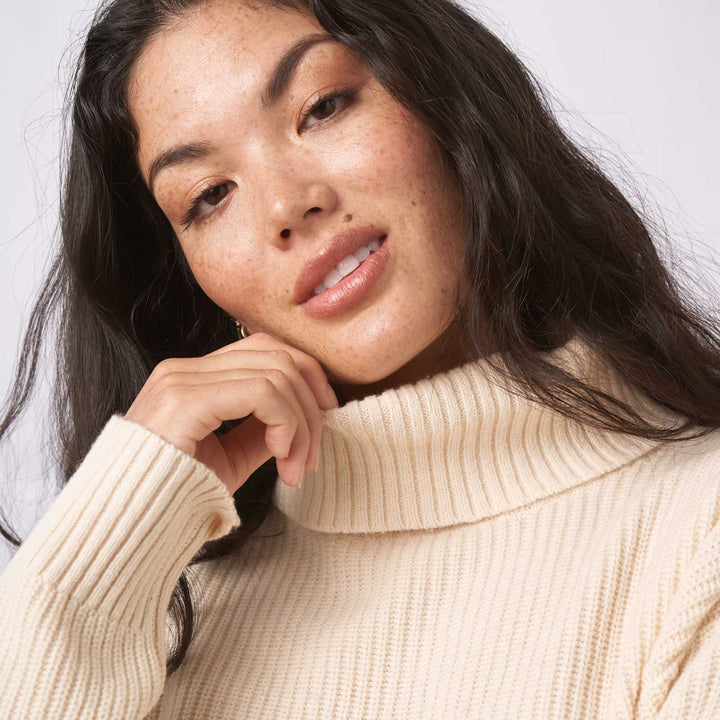 Responsible Wool Turtleneck Sweater