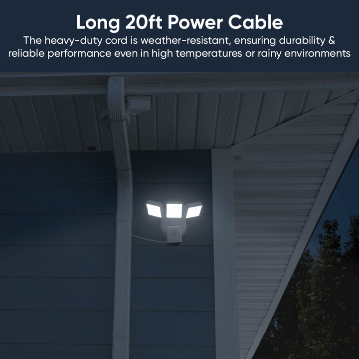 Wyze Cam Floodlight Pro + Plug-In Mount