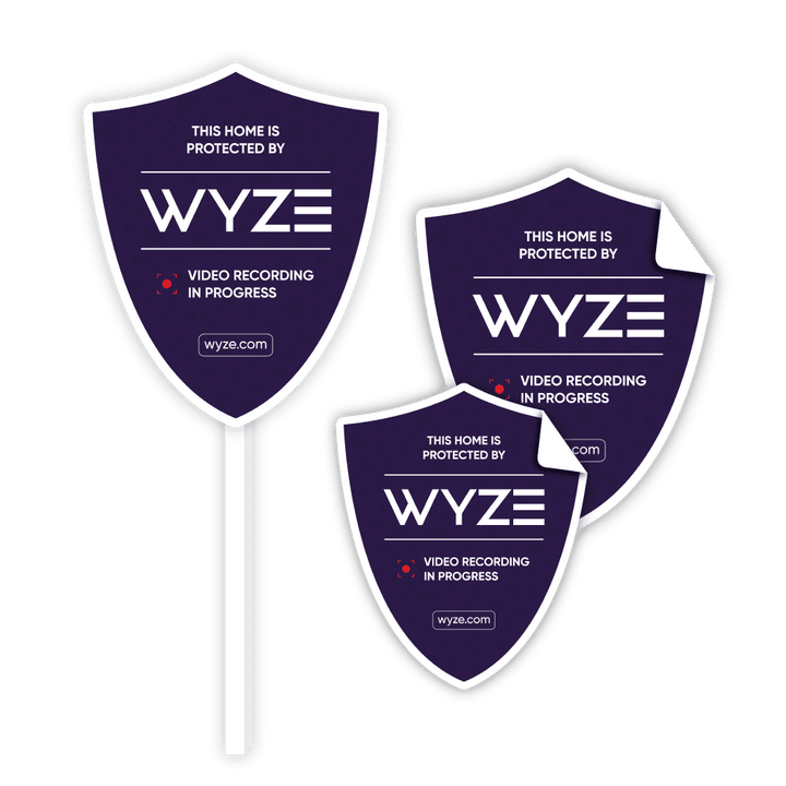 Wyze Security Yard Sign