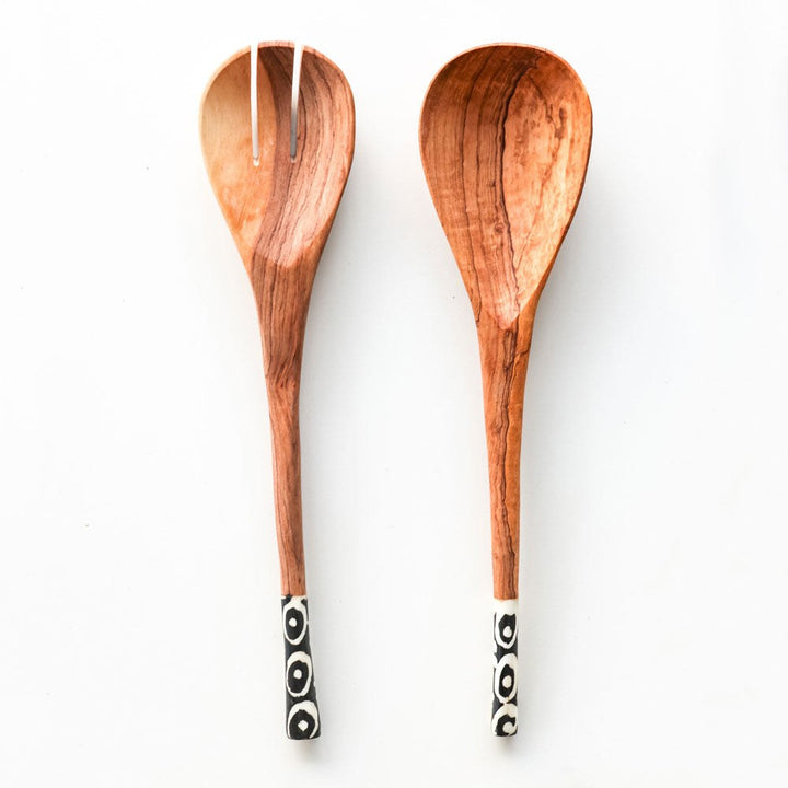 Wood Serving Set