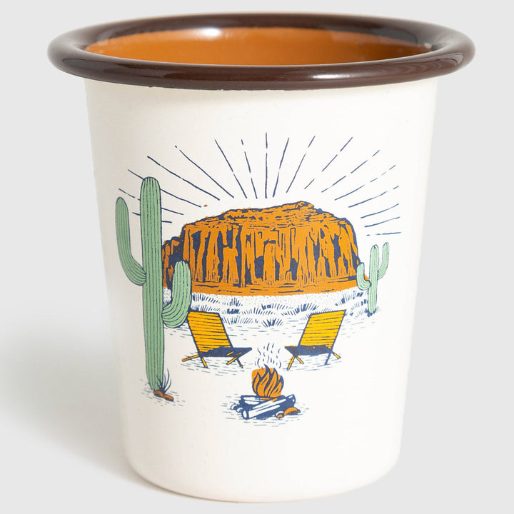 Desert Chill Enamel 8 Oz. Tumbler