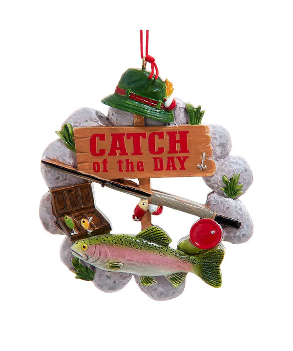 Fishing Ornament - Catch Of The Day