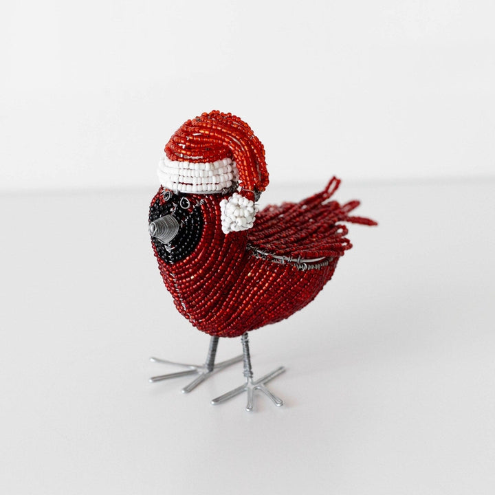 Beaded Christmas Cardinal