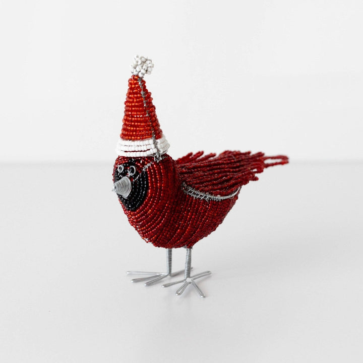 Beaded Christmas Cardinal