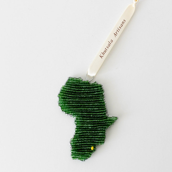 Africa Beaded Ornament