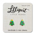 Lilliput Christmas Tree Earrings