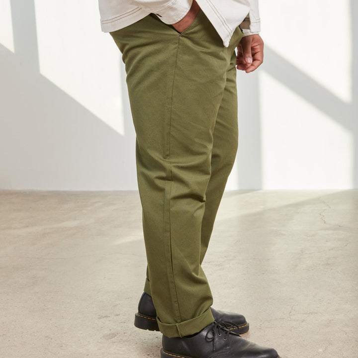 Natural Canvas Pull-On Chino