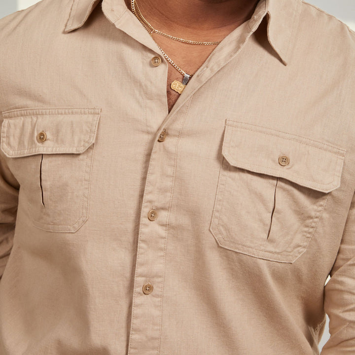 SoftHemp™ Field Guide Button Down