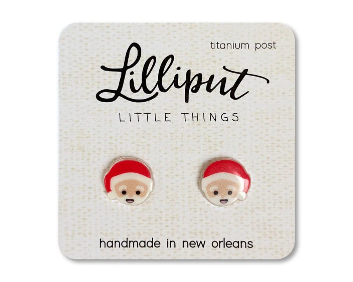 Lilliput Santa Claus Earrings