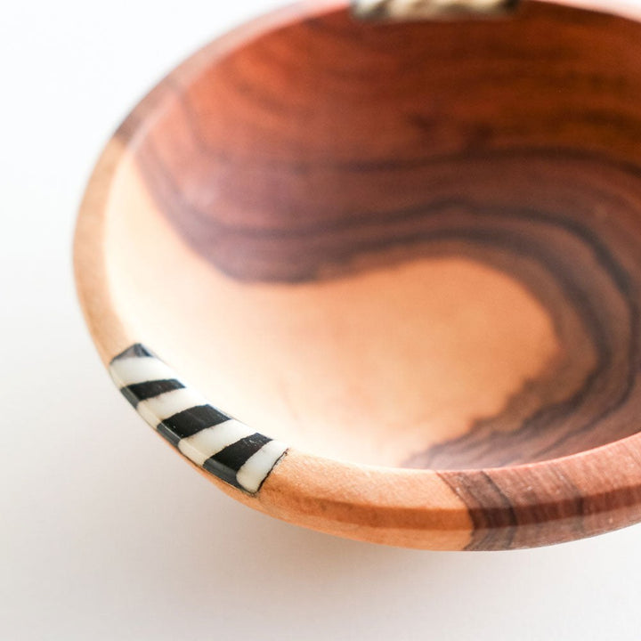 Wood Bowl and Spoon Set