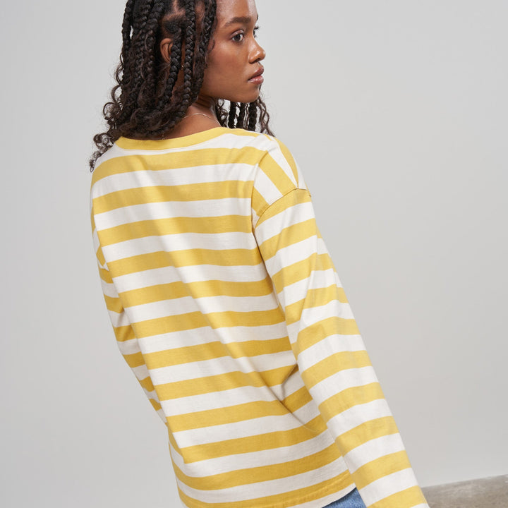 Organic Slouchy Long-Sleeve Tee