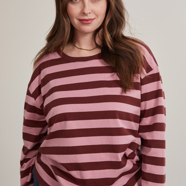 Organic Slouchy Long-Sleeve Tee