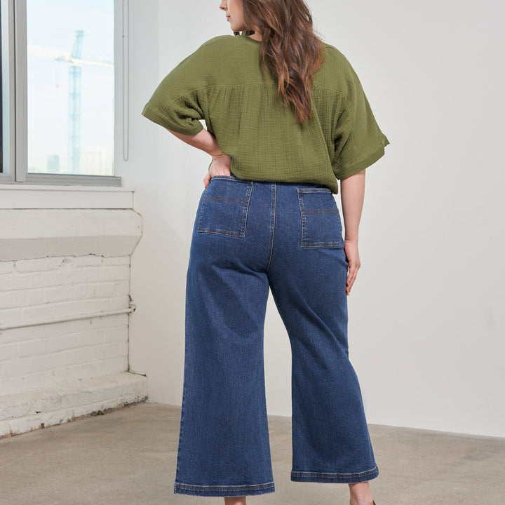 Organic Wide Leg Jean