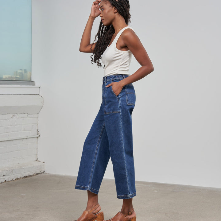 Organic Wide Leg Jean