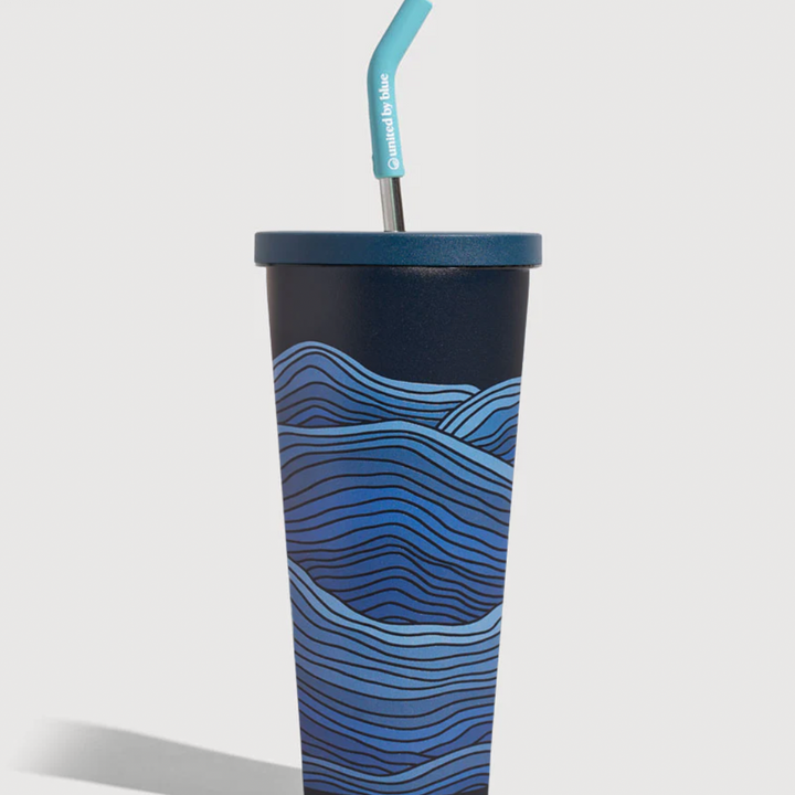 24 oz Insulated Steel Straw Tumbler