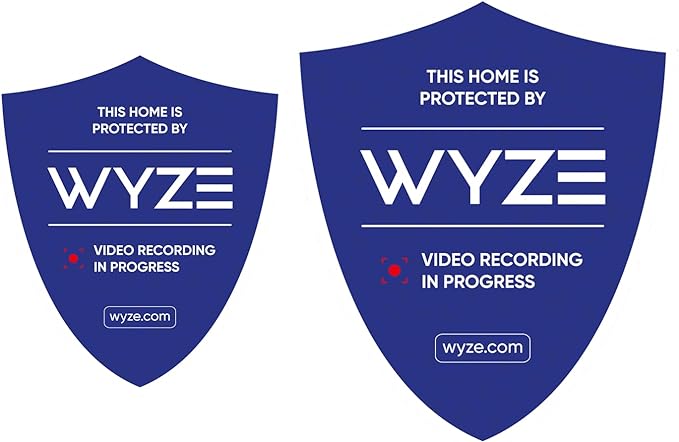 Wyze Security Reflective Sticker